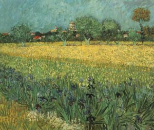 Champ de blé aux iris, 1888, Musée Van Gogh, Amsterdam